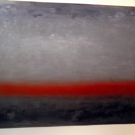 Image similar to the abstract painting'arctic void ', by caspar david friedrich!!!, by rothko!!!