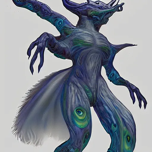 Prompt: creature concept of an ozone elemental, whirling energy made of ozone ( dramatic, cinematic, digital fantasy art )