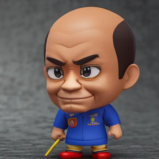 Image similar to rodrigo duterte as a nendoroid, 3 d octane render,