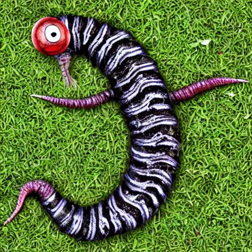 Image similar to worm that walks, writhing one