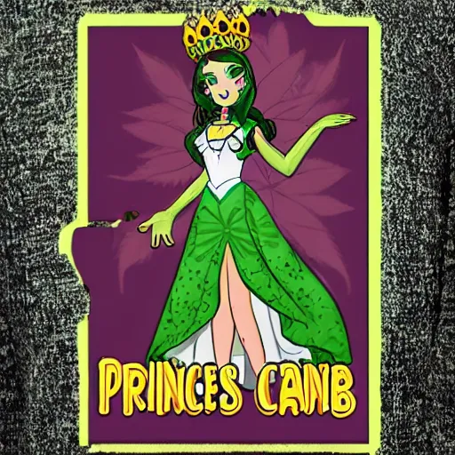 Image similar to princess of cannabis