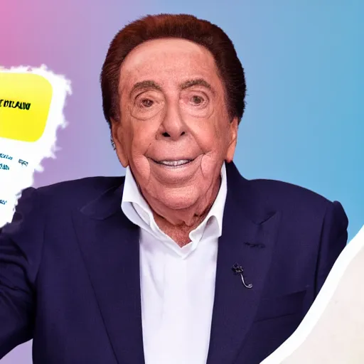 Prompt: Silvio Santos as a youtuber