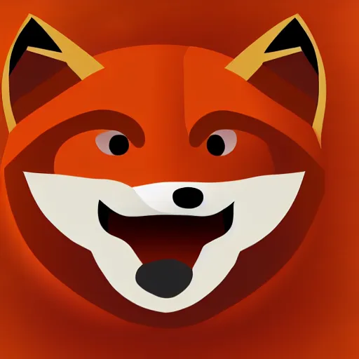 Prompt: professional emoji of a fox, high quality, HD, minimalist, 8K, famous