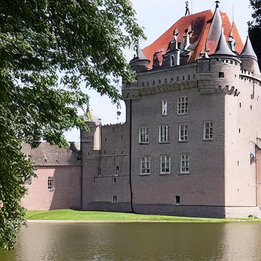 Prompt: the castle of doornenburg