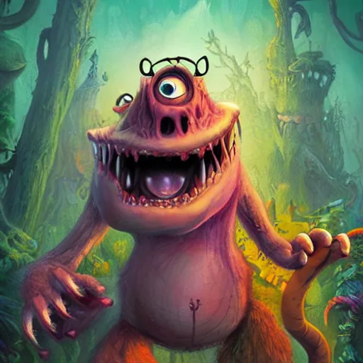 Image similar to chris ryniak monster