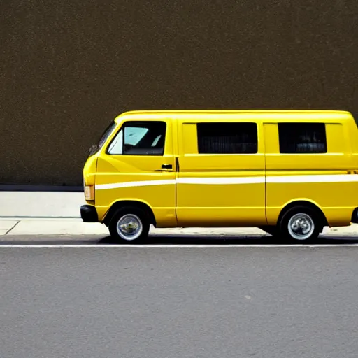 Image similar to yellow japanese kei truck van drifting