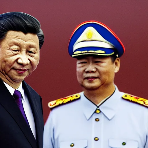 Prompt: xi czinpin president of china as cnc generals gla character