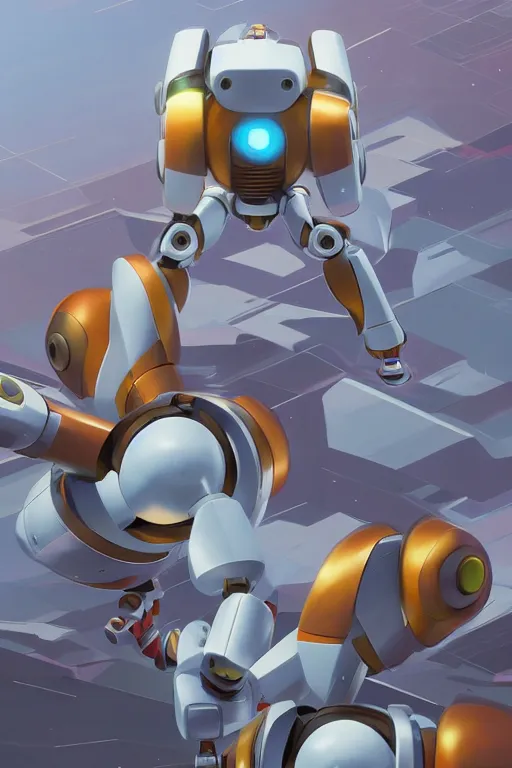 Image similar to metabots medabots medarotto medarot robot minimalist comics, behance hd by jesper ejsing, by rhads, makoto shinkai and lois van baarle, ilya kuvshinov, rossdraws global illumination ray tracing hdr radiating a glowing aura