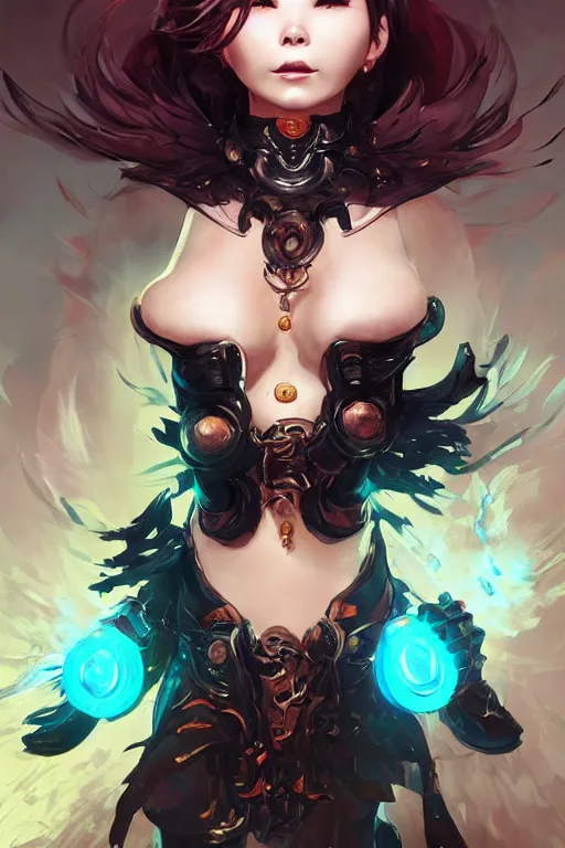 Image similar to souless Bjork in a blade and soul spinoff artbook rendered by the artist Hyung tae Kim, Jiyun Chae, Lê Long, Joe Madureira, trending on Artstation by Hyung tae Kim, artbook, Stanley Artgerm Lau, WLOP, Rossdraws , James Gurney