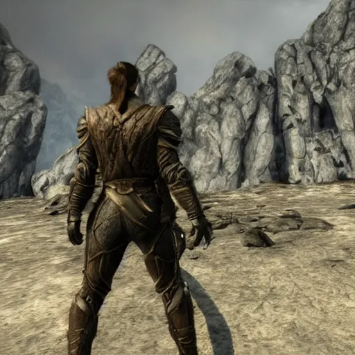 Prompt: Tom Cruise in Skyrim