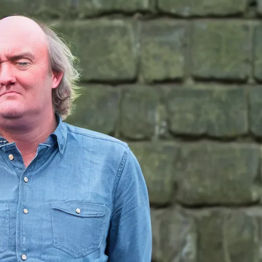 Prompt: bald james may, 4k image