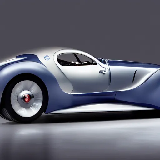 Image similar to a 2 0 2 5 bugatti type 5 7 sc atlantic concept, studio lighting