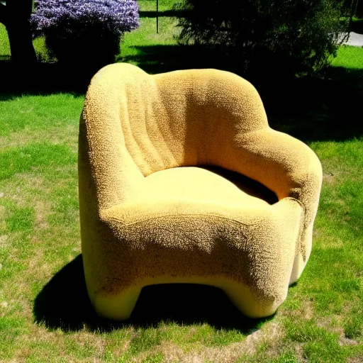 Image similar to photo of chair in the shape of lion