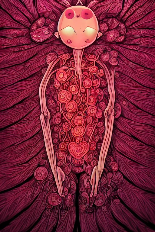 Image similar to radish humanoid, symmetrical, highly detailed, digital art, sharp focus, trending on art station, anime art style