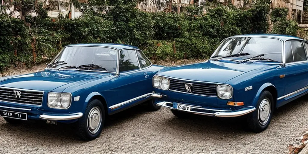 Prompt: “2022 Peugeot 504 Coupe”