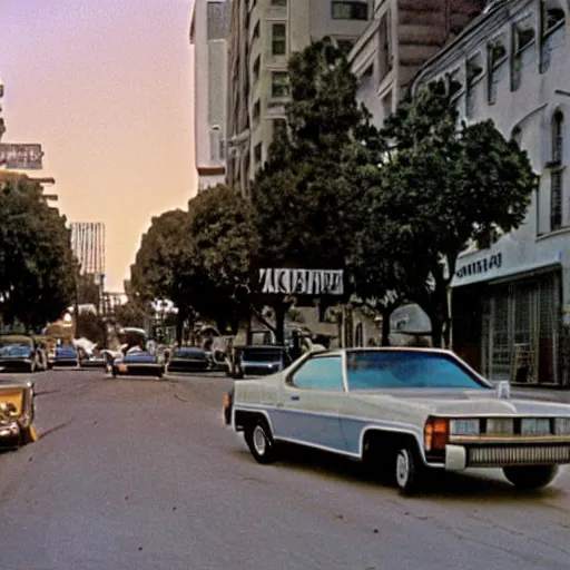 Prompt: Hollywood in 1979, photorealism