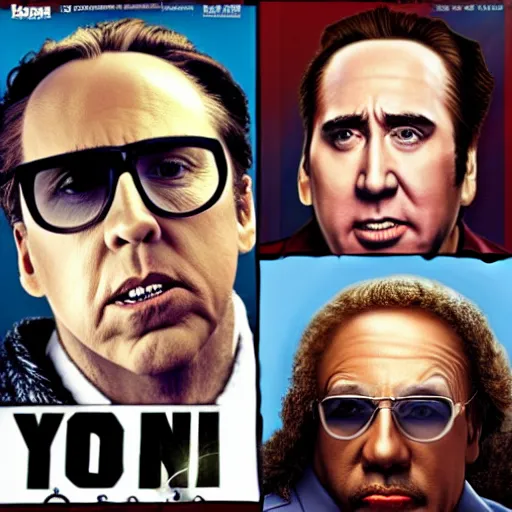 Image similar to nicholas cage as madea