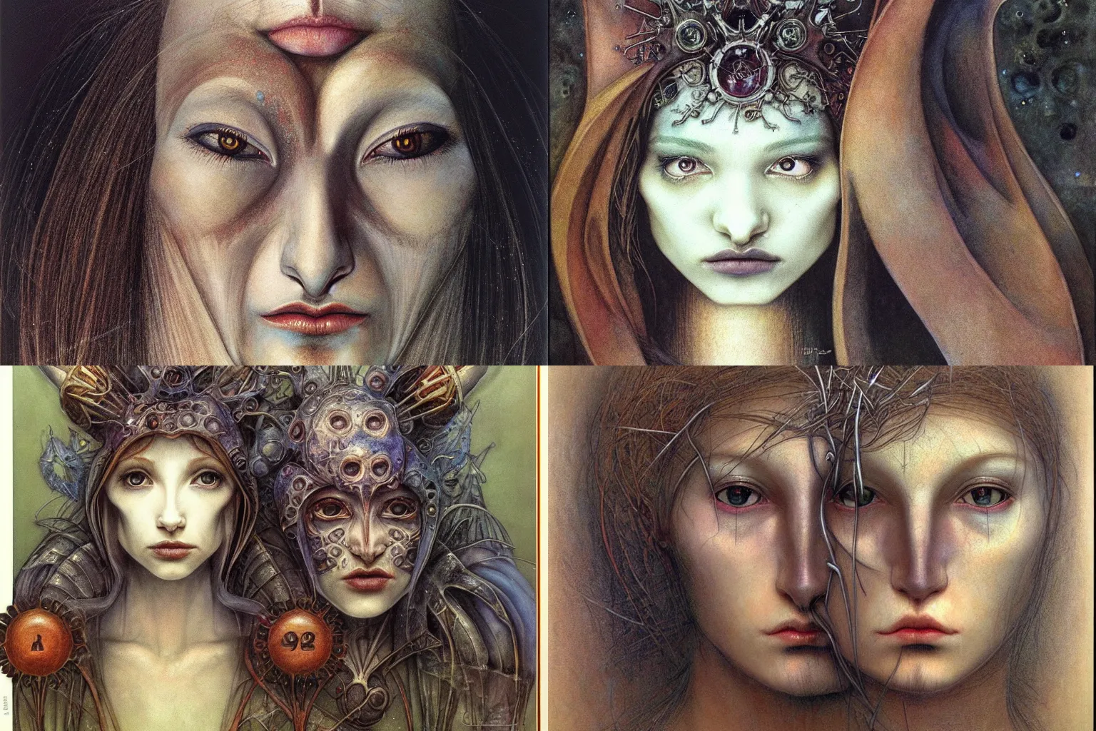 Prompt: symmetric!! portrait by brian froud, vivid, masterpiece, detailed