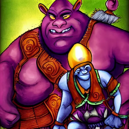 Image similar to ogre magi