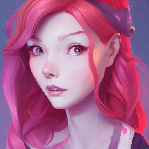 Image similar to a portrait of lilly, art by lois van baarle and loish and ross tran and rossdraws and sam yang and samdoesarts and artgerm and saruei and disney and wlop, digital art, highly detailed, intricate, sharp focus, trending on artstation hq, deviantart, unreal engine 5, 4 k uhd image