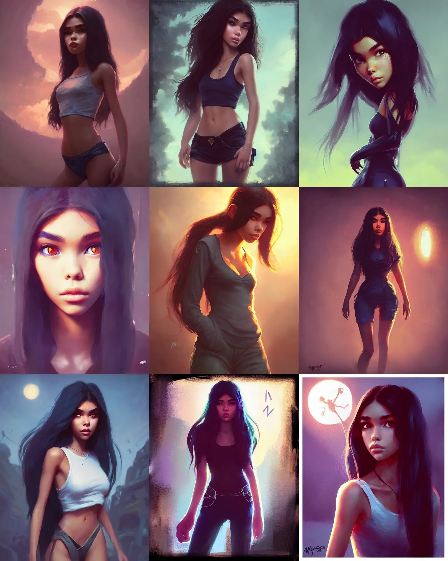 Prompt: madison beer : : young woman : : as monkeygirl! by marvel : : by greg rutkowski, wlop, instagram, unreal engine, : :