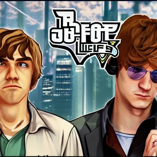 Image similar to Sneaky and Meteos GTA 5 cover art