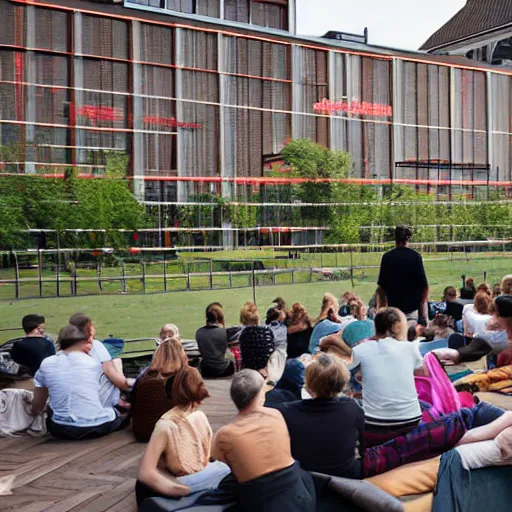 Prompt: frameout open air cinema museumsquartier