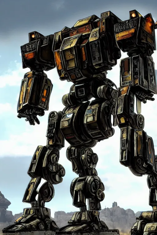 Image similar to cinematic still in mechwarrior _ 2, intricate ornate humanoid mecha warrior,