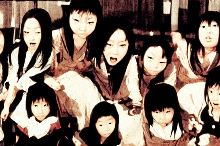 Image similar to scariest japanese horror movie