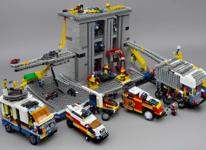 Image similar to WTC 9 11 Lego set