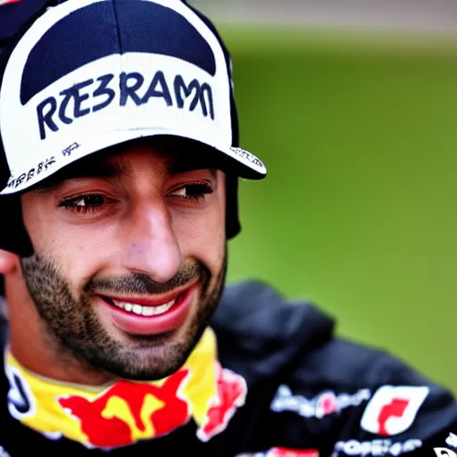 Image similar to daniel ricciardo, dream job, professional portrait, photo