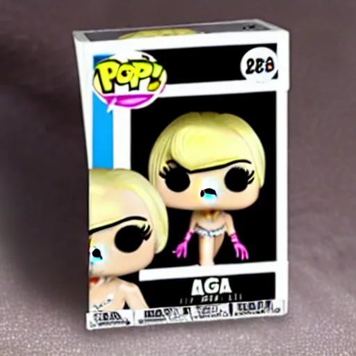 Image similar to lady gaga paparazzi funko pop