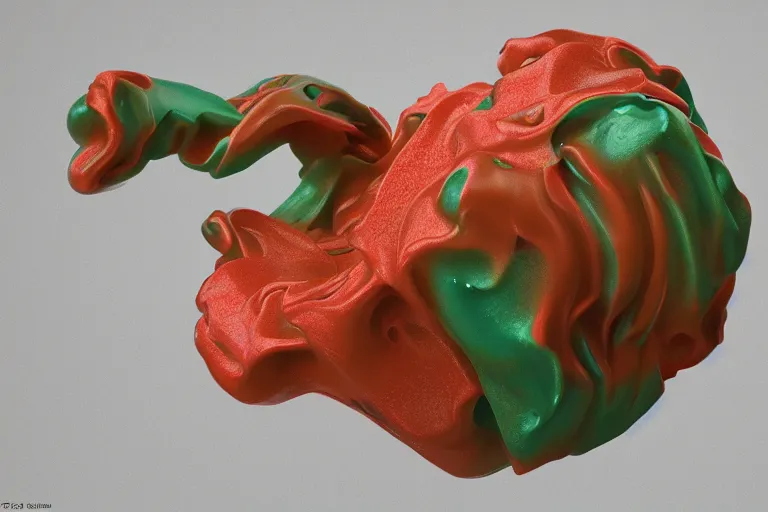 Image similar to Painful pleasures by Lynda Benglis, octane render, 4k, 8k