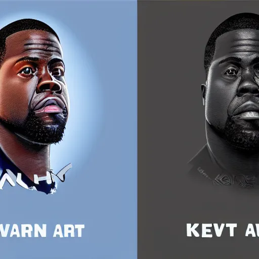 Prompt: kevin hart overweight, ultra realistic, detailed, prefect recreation, digital art,