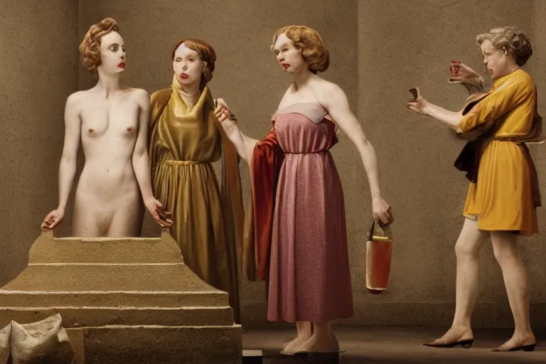 Image similar to the three marys at the sepulchre, erwin olaf