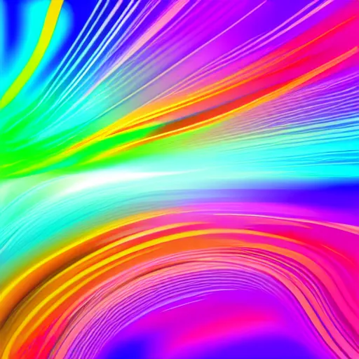 Prompt: A colourful plasma field. Vector art