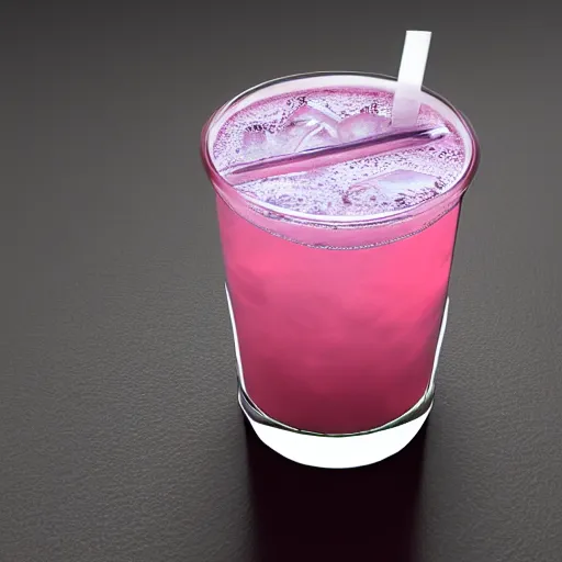 Image similar to photorealistic dreamy drink