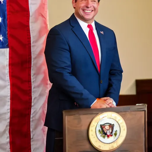 Prompt: ron desantis