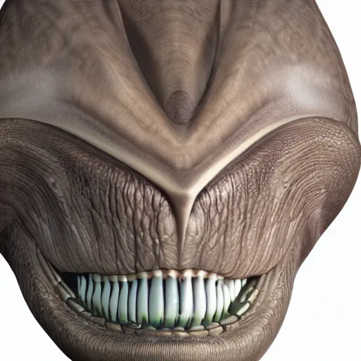 Image similar to photorealistic alien face closeup, ultra detailed, realistic