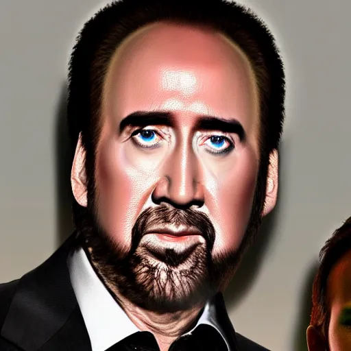 Prompt: Nicolas Cage Family Reunion