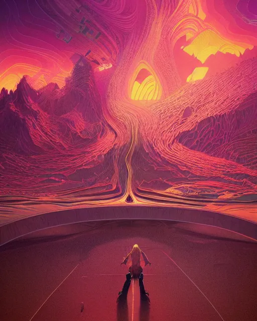 Prompt: acid trip melted smiling. intricate abstract. intricate artwork. by tooth wu, wlop, beeple, dan mumford. mulholland drive by david lynch, dune by david lynch, octane render, trending on artstation, greg rutkowski very coherent symmetrical artwork. cinematic, hyper realism, high detail, octane render, 8 k, iridescent accents