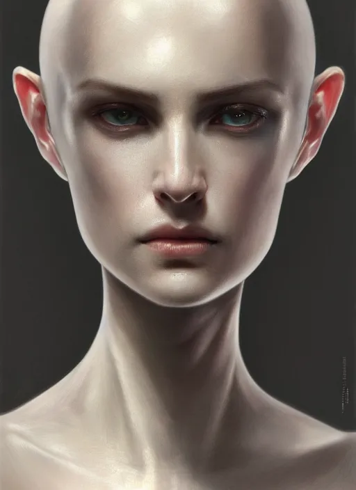 Prompt: pale mark zukerberg as android, pale plastc, portrait, intricate, elegant, highly detailed, digital painting, artstation, concept art, wallpaper, smooth, sharp focus, illustration, art by h. r. giger and artgerm and greg rutkowski and alphonse mucha