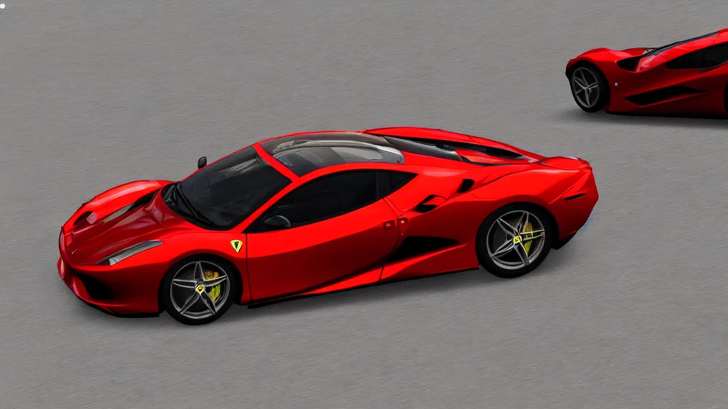 Image similar to forza motorsport screenshot of a ferrari