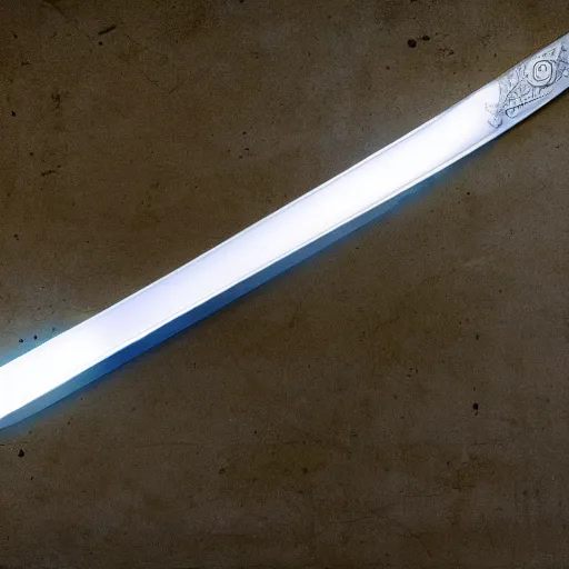 Image similar to sword made of light
