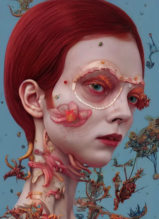 Prompt: perfect skin :: by Martine Johanna and Simon Stålenhag and Chie Yoshii and Casey Weldon and Guillermo del toro :: ornate, dynamic, particulate, rich colors, intricate, elegant, highly detailed, centered, artstation, smooth, sharp focus, octane render, 3d