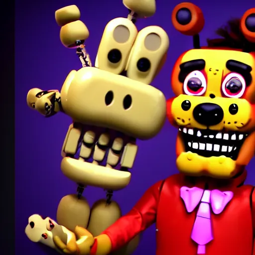 Image similar to markiplier animatronic five nights at freddys