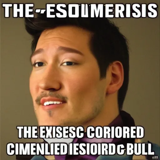 Prompt: the essence of markiplier, converted into an ethereal, soul - based ability
