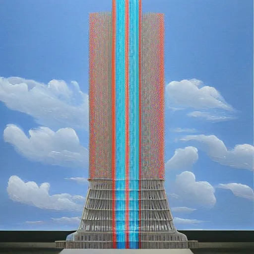 Image similar to skyscrapper by gabriel dawe
