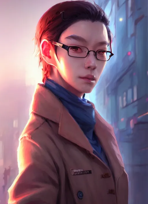 Prompt: character concept art of a dystopian doctor, key visual, realistic shaded perfect face, fine details, dystopian environment and background, by stanley artgerm lau, wlop, rossdraws, james jean, andrei riabovitchev, marc simonetti, and sakimichan, trending on artstation