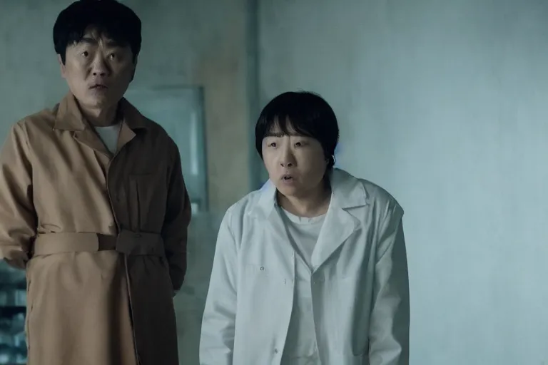 Prompt: parasite ( 2 0 1 9 ) directed by bong joon - ho